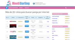Desktop Screenshot of meetidarling.com